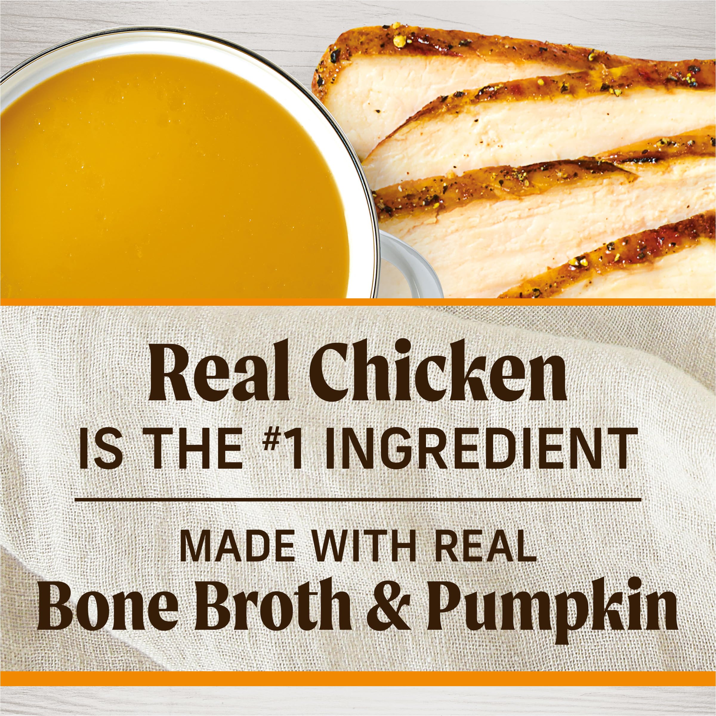 Healthy Bites Grain Free Dog Treats, Soft Treats With Bone Broth for Dogs, Chicken And Bone Broth Recipe - 16 oz. Pouch - Image 4