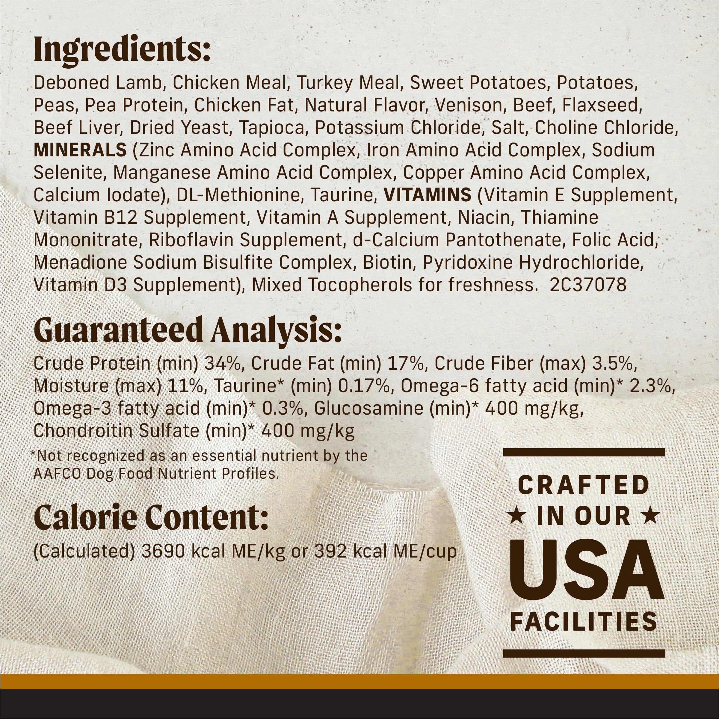 Merrick Backcountry Grain Free Dry Adult Dog Food, Kibble With Freeze Dried Raw Pieces, Big Game Recipe - 4.0 lb. Bag - Image 5