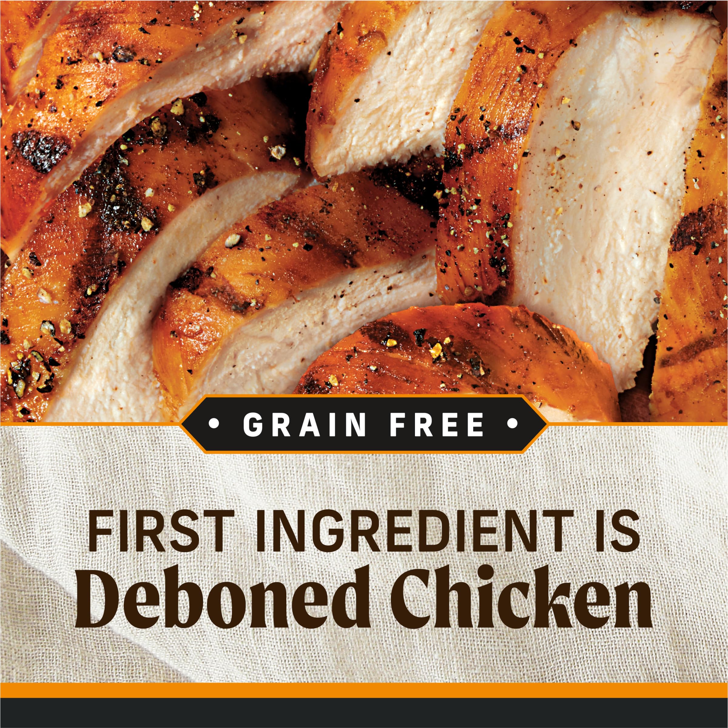 Merrick Backcountry Grain Free Premium Canned Dog Food, Soft And Healthy Wet Recipe, Real Chicken Dinner - (Pack of 12) 12.7 oz. Cans - Image 5