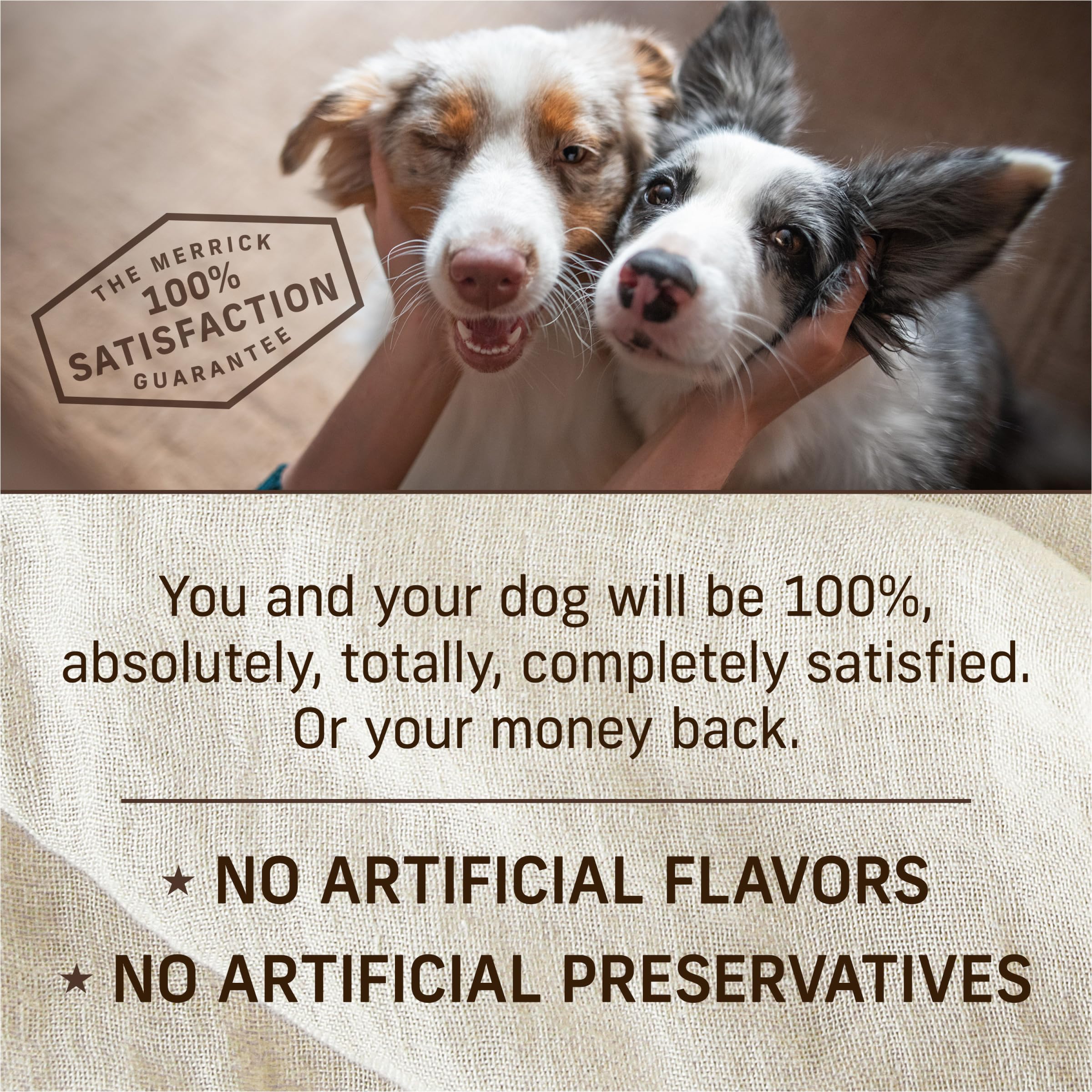 Merrick Grain Free Wet Dog Food, Premium And Wholesome Gluten Free Canned Adult Dog Food, Turducken Recipe - (Pack of 12) 12.7 oz. Cans - Image 7