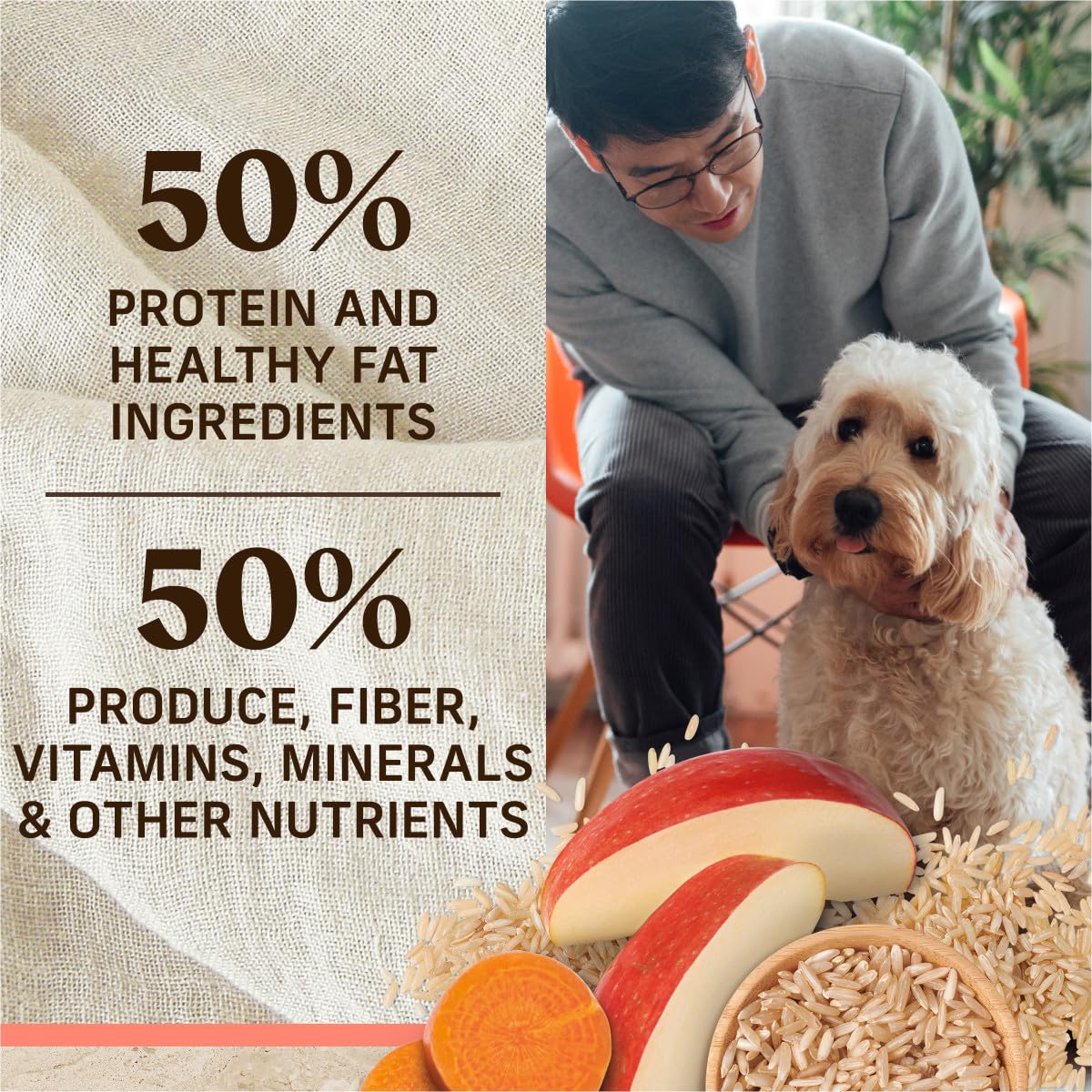 Merrick Healthy Grains Premium Adult Dry Dog Food, Wholesome And Natural Kibble With Salmon And Brown Rice - 4.0 lb. Bag - Image 7