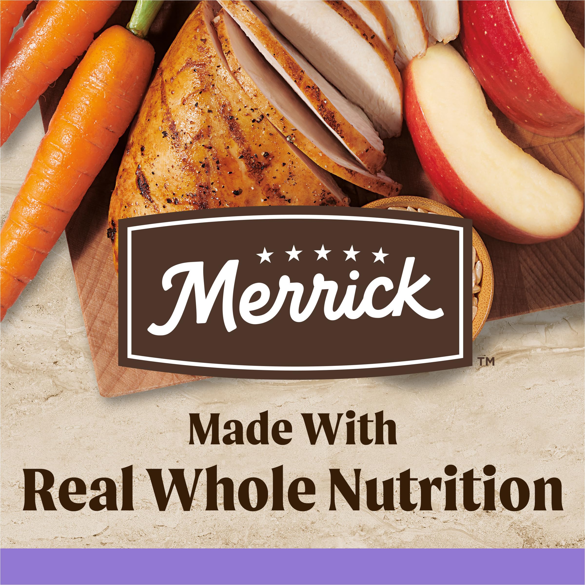 Merrick Healthy Grains Premium Dry Dog Food, Wholesome And Natural Kibble For Healthy Digestion, Puppy Recipe - 12.0 lb. Bag - Image 3