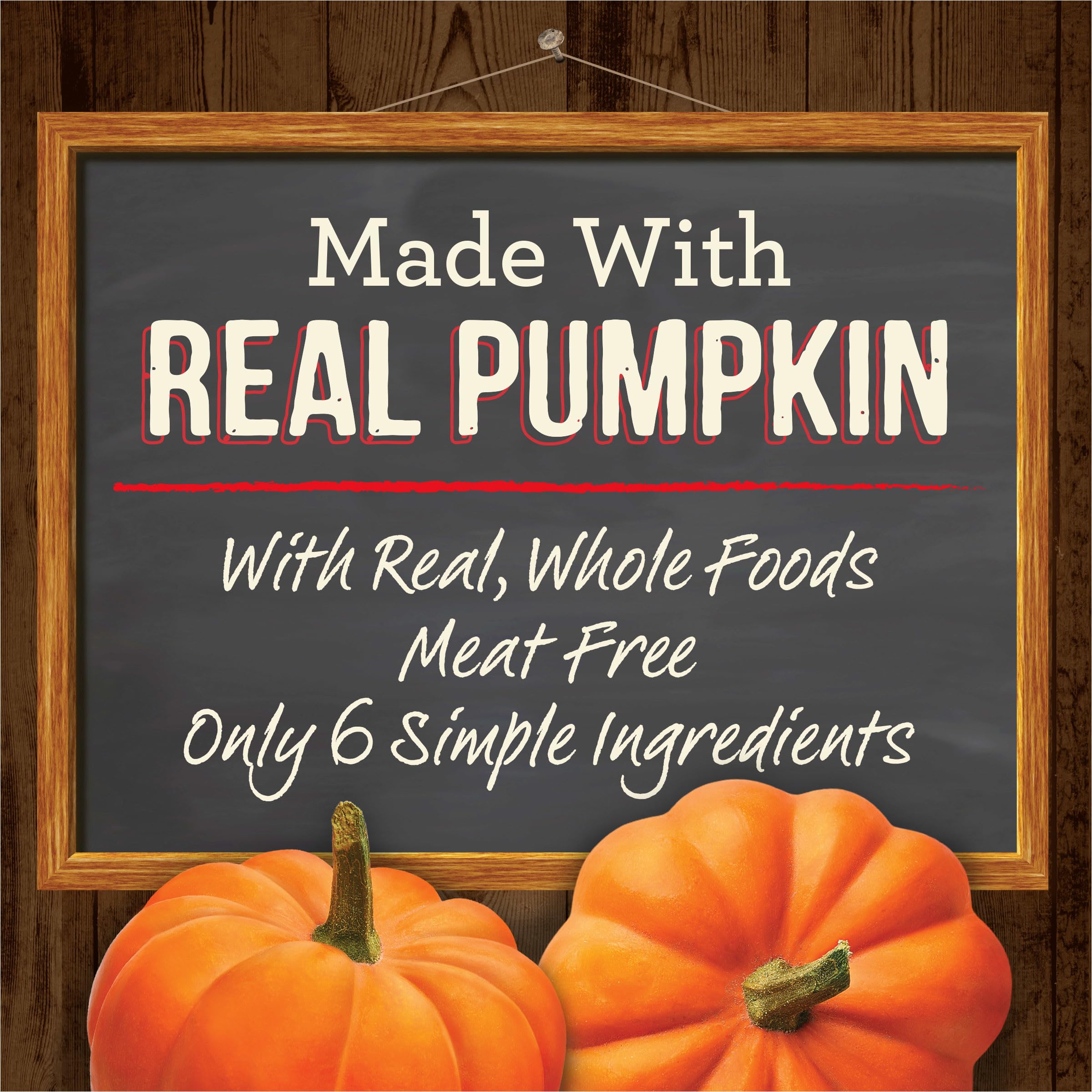 Merrick Oven Baked Dog Treats, Natural and Crunchy Bag of Treats, Pumpkin Patch with Real Pumpkin Snack - 11 oz. Bag - Image 3