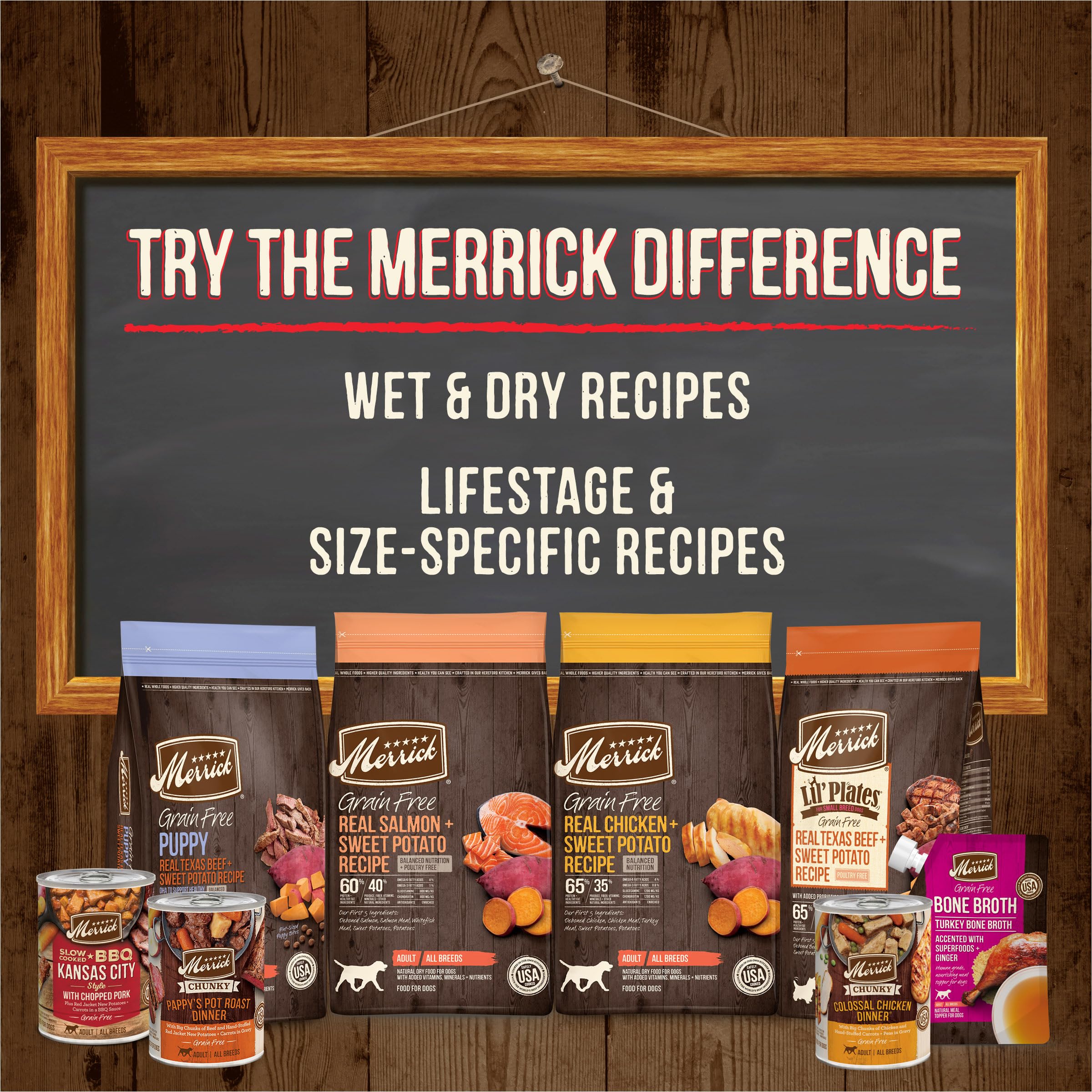 Merrick Oven Baked Dog Treats, Natural Cookies For Dogs, Paw’some P’nut Butter Cookie With Real Peanut Butter - 11 oz. Bag - Image 8