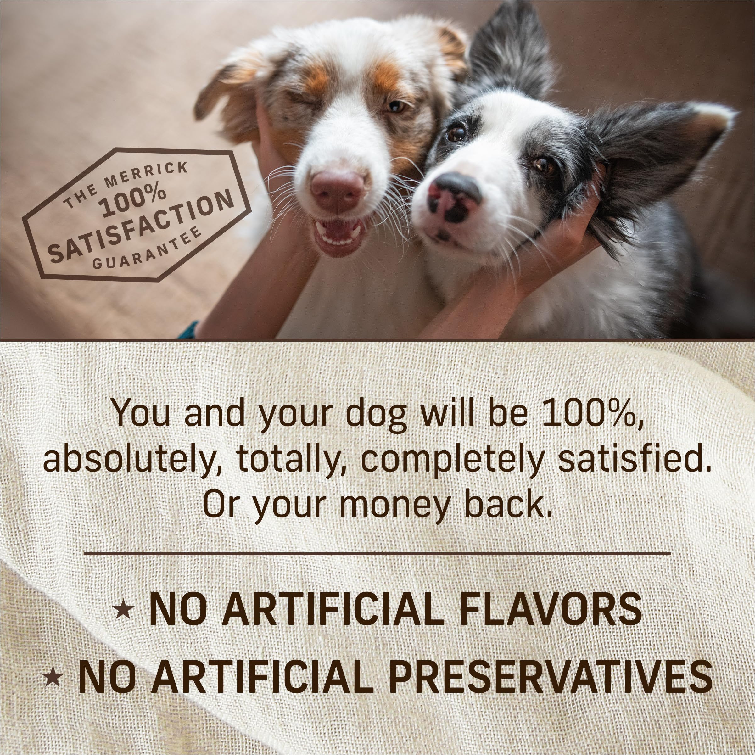 Merrick Puppy Plate Grain Free Wet Puppy Food with Real Deboned Beef, Carrots, Sweet Potatoes and Apples in Gravy, 12.7 oz. Can - Image 10