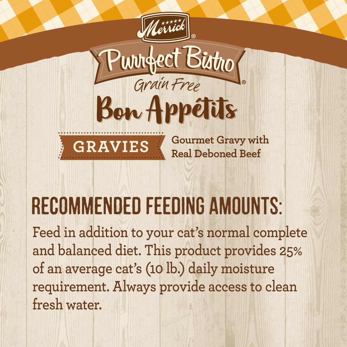 Merrick Purrfect Bistro Bon Appetits Premium Grain Free Wet Cat Food Topper, Chicken Recipe Chunks In Gravy - (Pack of 24) 3 oz. Pouches - Image 6