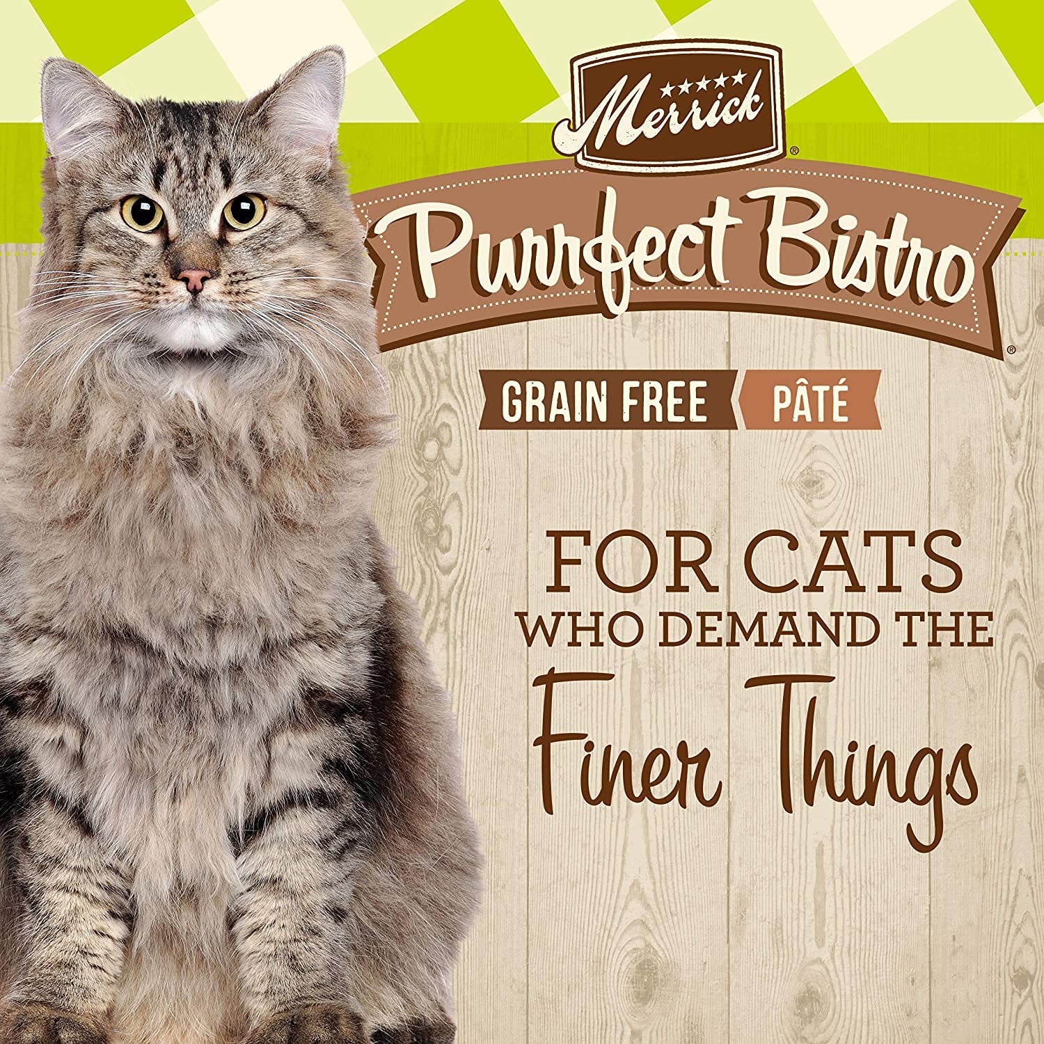 Merrick Purrfect Bistro Canned Wet Cat Food, Turkey Recipe Pâté, Grain Free Natural Cat Food with Added Vitamins & Minerals for All Life Stages, 3 OZ Can (Pack of 18) - Image 5