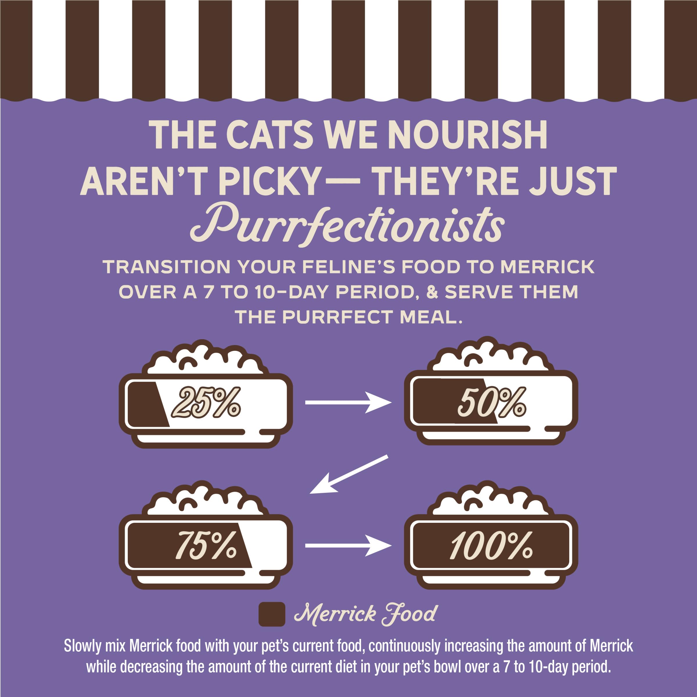 Merrick Purrfect Bistro Grain Free Pasture-Raised Lamb and Carrots Recipe Natural Dry Cat Food for Adult Cats, High Protein, Outdoor or Indoor Cat Food - 12 lb. Bag - Image 7