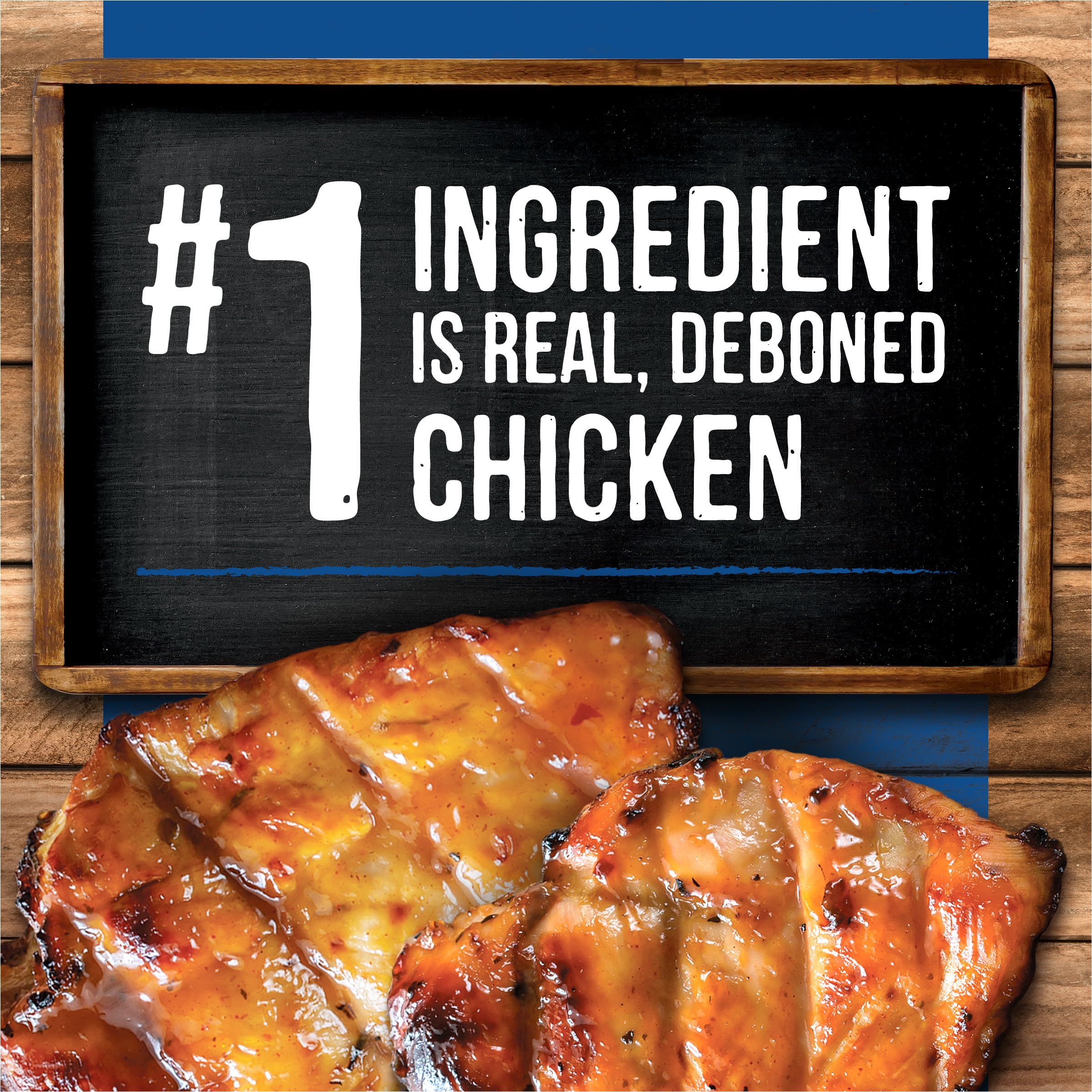 Merrick Slow-Cooked BBQ Premium Real Meat Grain Free Canned Adult Dog Food, Memphis Style With Glazed Chicken - (Pack of 12) 12.7 oz. Cans - Image 3